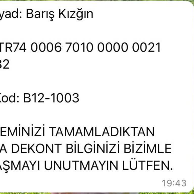 Şark Bungalov Ödeme Hakkında