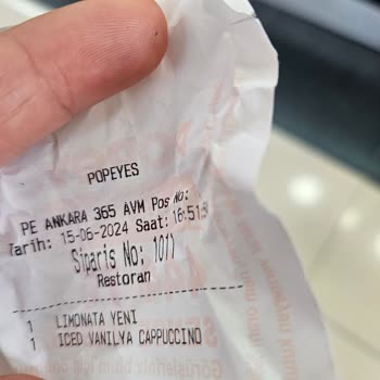 Popeyes Cappy Limonata Satıyor Ve Kahve Sorunsalı