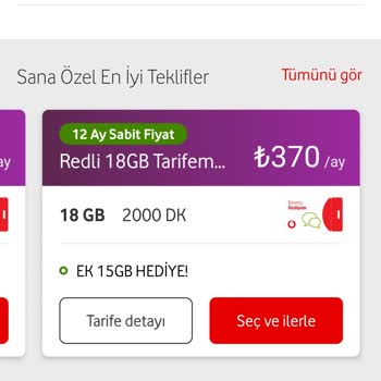 Vodafone Tarife Ücret Şikayet