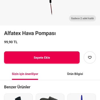 Yemek Sepeti Market Siparişim