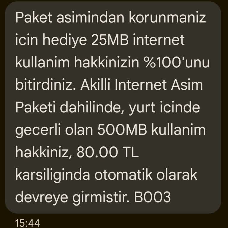Vodafone Abartı Ücret Alıyor