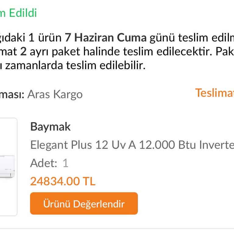 Baymak Markası'nın Sorumsuz Müşteri Hizmetleri!