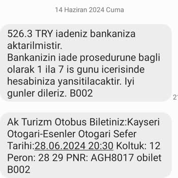 Obilet'ten Aldığım Biletin İptali Ve Fiyat Artışı Mağduriyeti