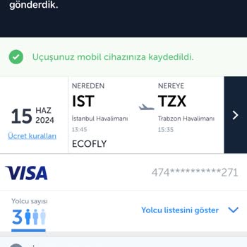 THY İç Hatlar Uçuşuna Alınmadık