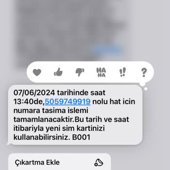 Türk Telekom 3 Günlük Telefon Faturası 204 TL
