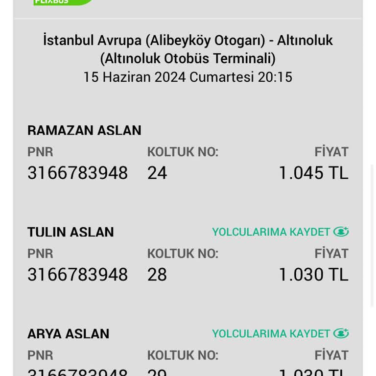 Kamil Koç Kötü Yolculuk Yaptık