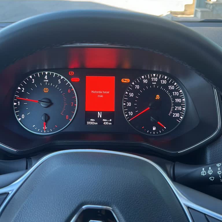 Renault Clio 5 1.0 İkaz Lambaları Yanıyor Tce Xtronic