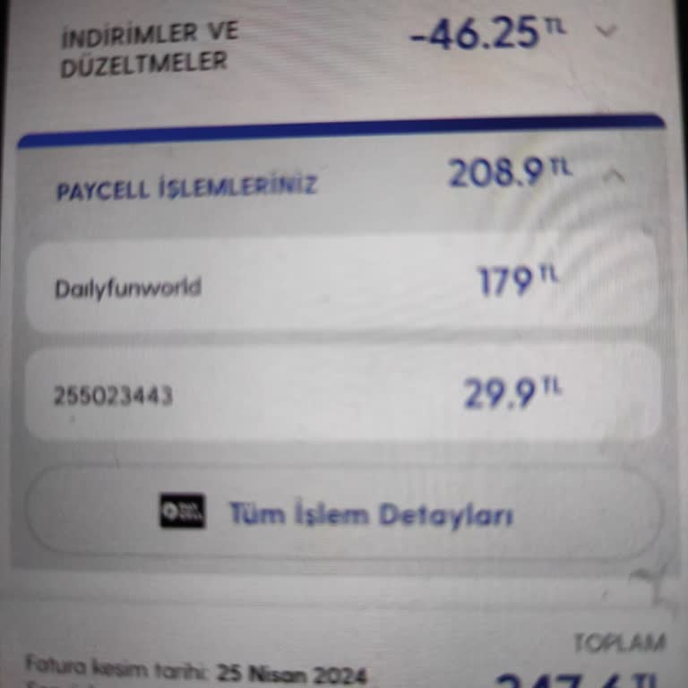 Turkcell Onaysız Fatura Mağduriyeti