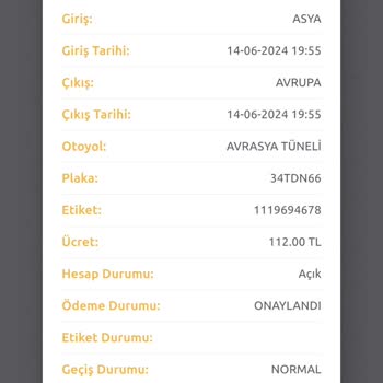 Kuzey Marmara Otoyolu Hatalı Geçiş Ücret Kesintisi