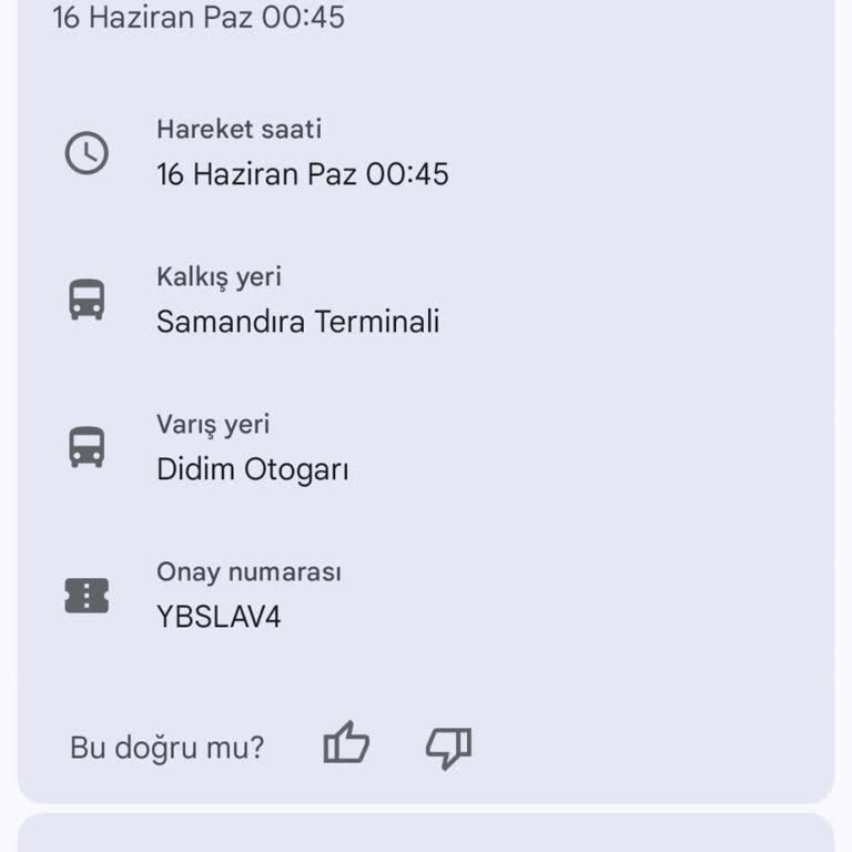 Obilet Sefer Sayısının Mesajının Gelmemesi Hk
