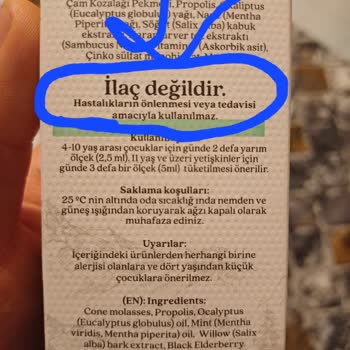 Gündoğdu Eczanesi (Bayraklı) Sattıkları Ürün İlaç Değilmiş