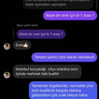 Mehmet Tatlı Kuaför Kozyatağı Kuaför Deneyimi