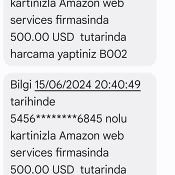 Amazon Ve QNB İle Şüpheli İşlem
