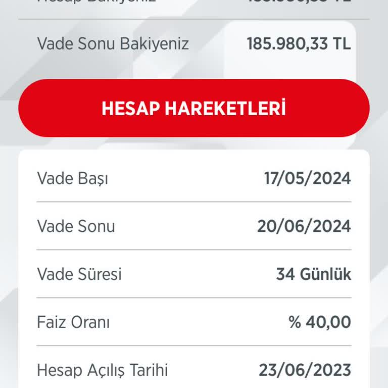 Ziraat Bankası Vadeli Mevduata Faiz Yansıtılmaması