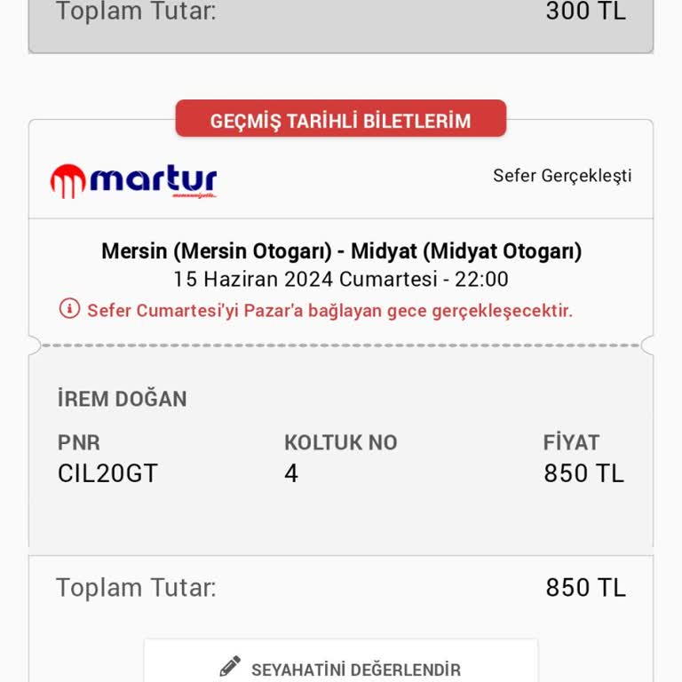 Martur Turizm Martur Neden Tercih Edilmemeli