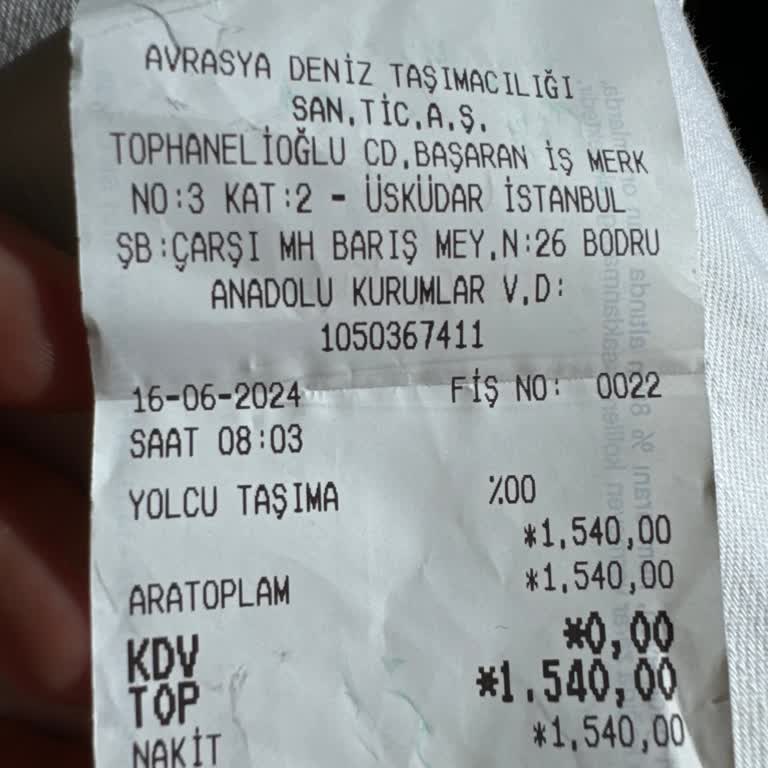 Dentur Avrasya Feribot Biletini Erken Alma