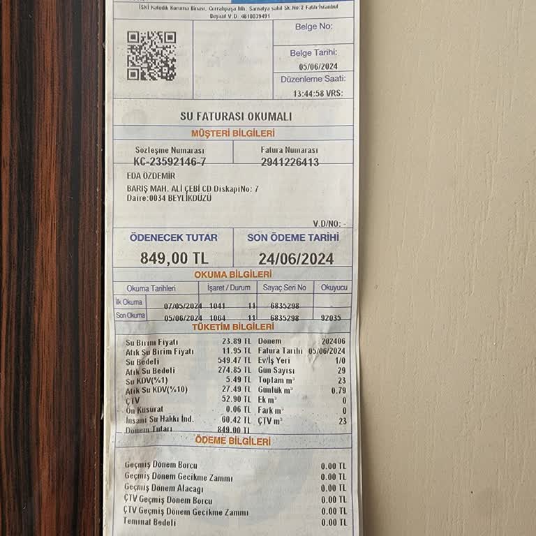 İSKİ Faturası İtirazı