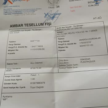 Superonline Modem Kargoya Verildiği Halde Ücret Yansıtıyor.