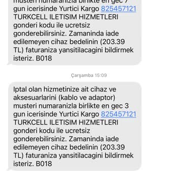 Superonline Modem Kargoya Verildiği Halde Ücret Yansıtıyor.