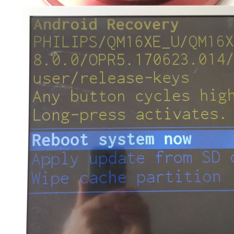 Philips TV Android Arızası Yazılımsal Bir Sorun Güncelleme İstiyorum