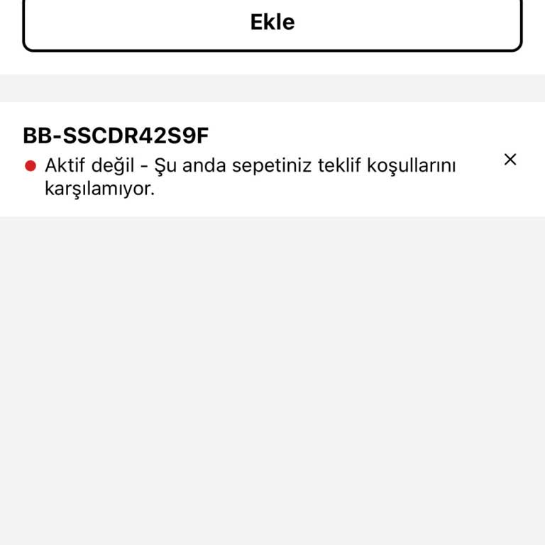 Sephora Doğum Günü İndirim Kodu Aktif Değil