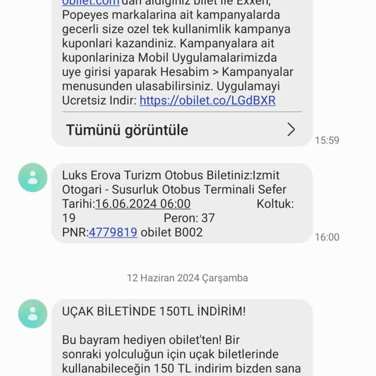 Obilet Ve Lüks Erova Ber Bat