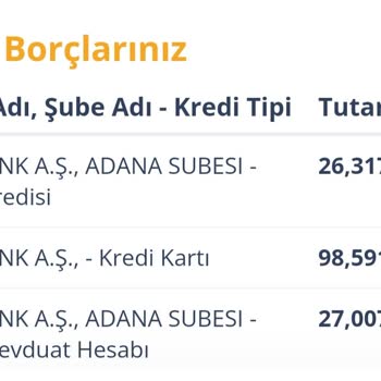 Gelecek Varlık Yönetim Borcumun Ödenebilir Bir Rakama Faiz İndirimine Gidilmesini Talep