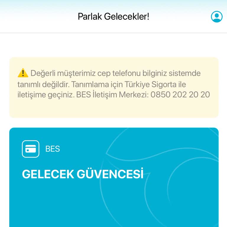 Türkiye Sigorta Telefon Numaramı Güncelleyememe