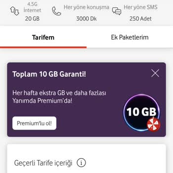 Vodafone Faturalı Hat Tam Bir Pişmanlık