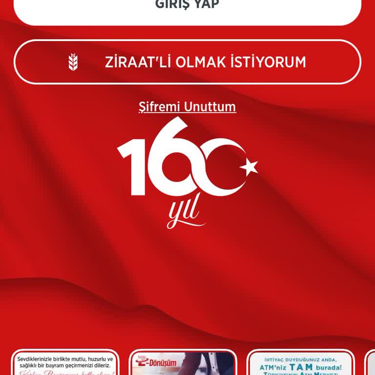 Ziraat Bankası Telefon Güncelleme Sorunu