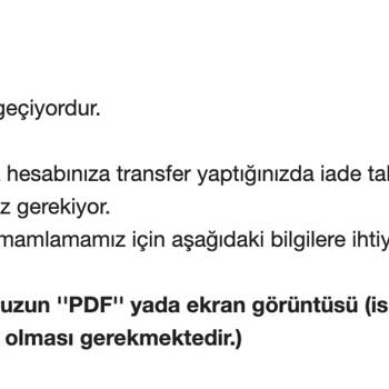QNB Finansbank Dekont Veya Slip Vermiyor.