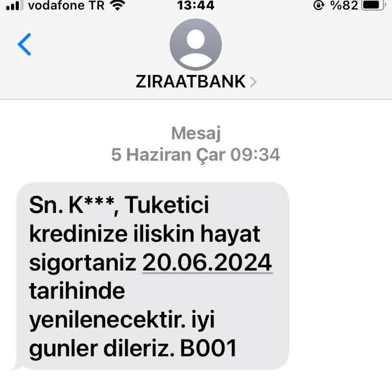 Ziraat Bankası Erken Ödeme İzin Vermiyor