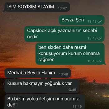 Turyol Bilet Saatim Söylenmedi Ve Kötü Konuşuldu