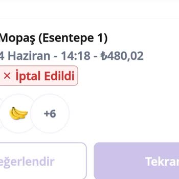 Getir Paramı Özür Dileyip Günler Geçmesine Rağmen Yatırmıyor...