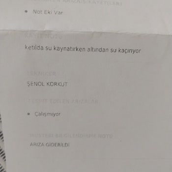 Kiwi Home Garantiden Gelen Ürünüm Kırık Geldi