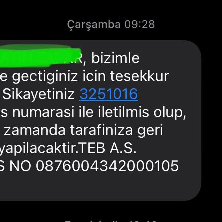 Cepte TEB Faizsiz Kredi Yalanı