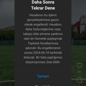 Instagram Sürekli Ban Alıyorum