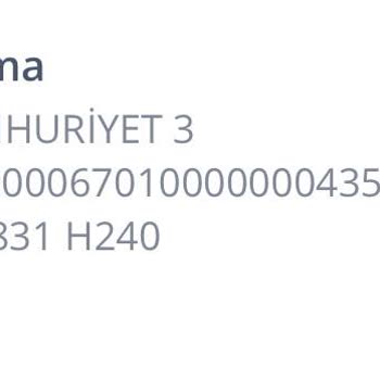 Eve 2 Kere Ödeme Yaptım