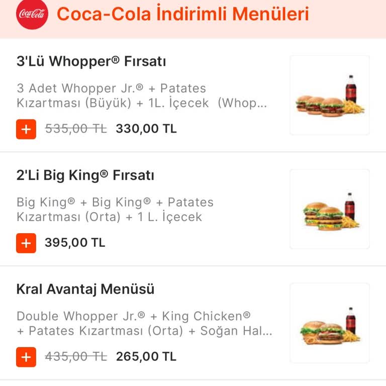Migros Yemek Üzerinden Burger King Sipariş Sorunu