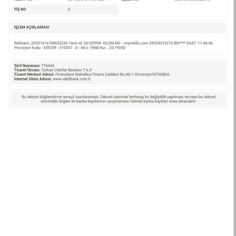 Mymbills.com Hesabımdan Para Çekiliyor
