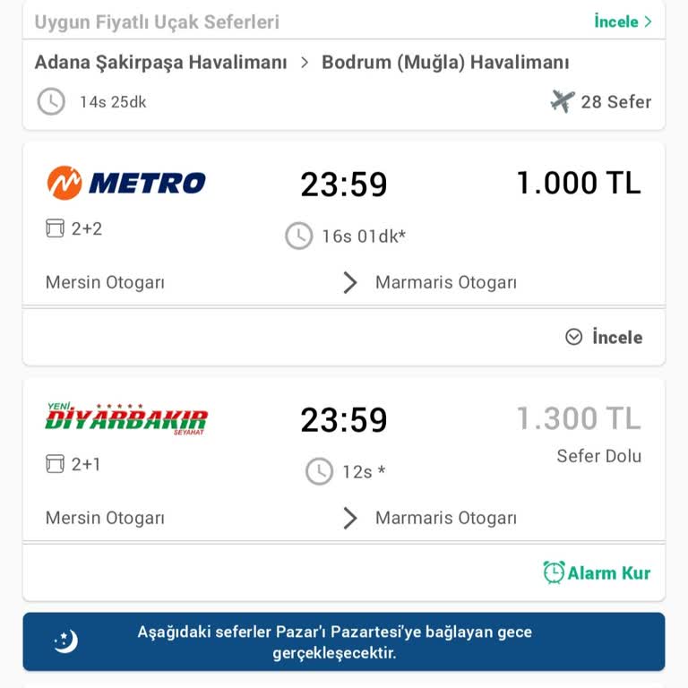 Yeni Diyarbakır Seyahat İnternette Varış Saatinden 4 Saat Gecikme Yapması Ve Sorumsuzluk