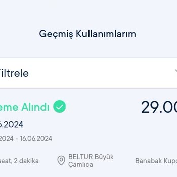 Porty Ücretsiz 1 Saat Kuponum Olmasına Rağmen Ücret Aldı.