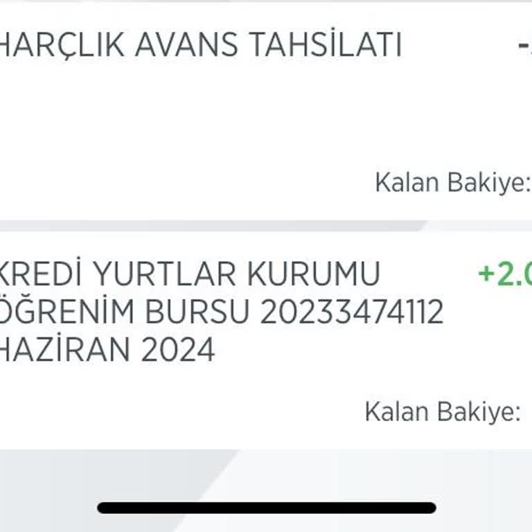 Ziraat Bankası Ziraat Harçlık Avans Para Çekiyor