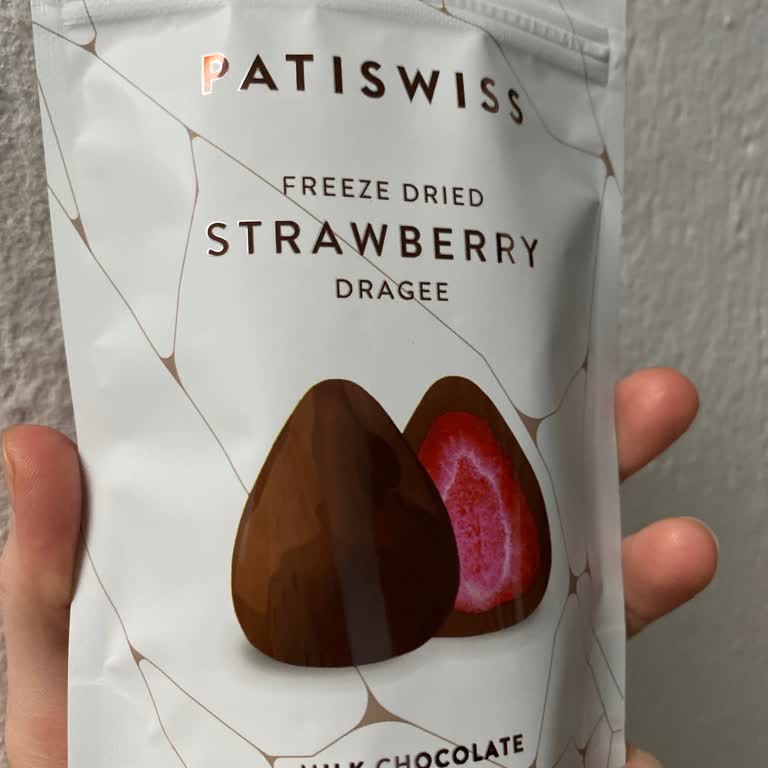 Patiswiss Çikolatalı Çilek Drajede Çürük Çilek