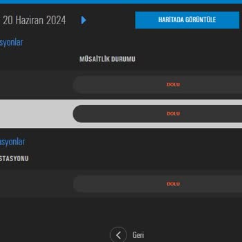 TÜVTÜRK Tüm Randevular Dolu