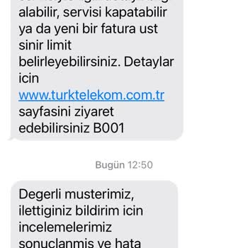 Türk Telekom Hatalı Ve Haksız Cayma Bedeli Faturası