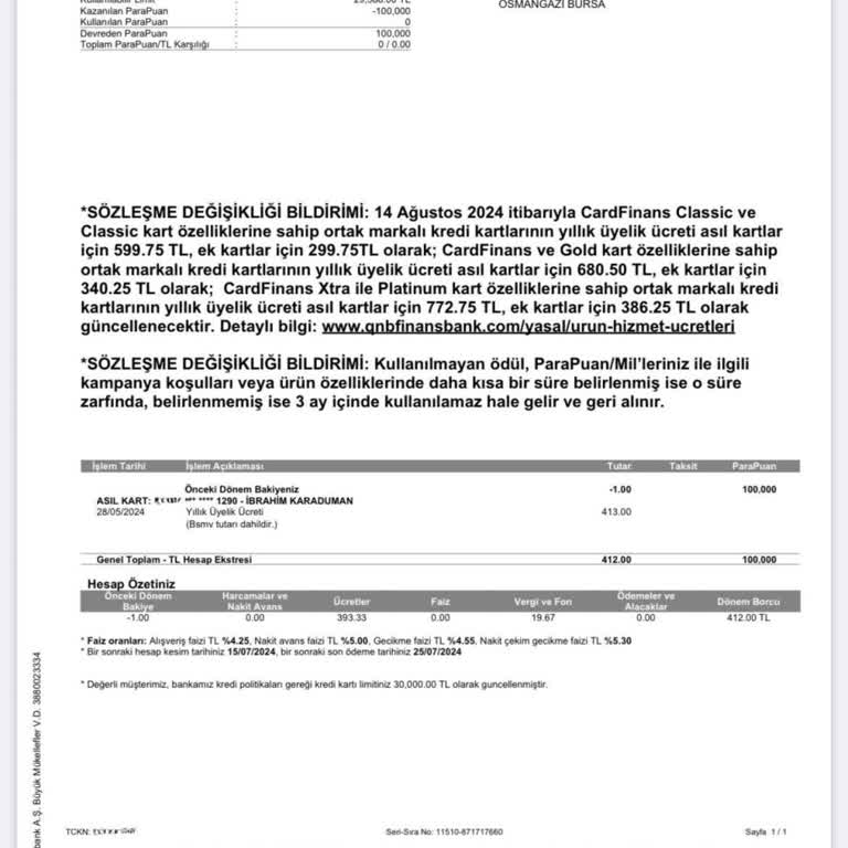 QNB Finansbank Müşterilerini Bayram Günü Gelen Mesajla Mağdur Ediyor.