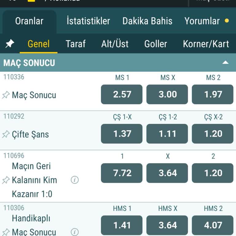 Nesine Canlı Bahis Hk.