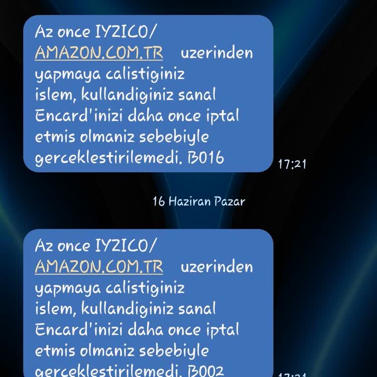 Amazon Üzerinden Hesap Bilgilerinin Kopyalanması