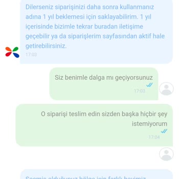 Çiçek Sepeti Uygulamasının Müşterisine Yaşattığı Mağduriyet.